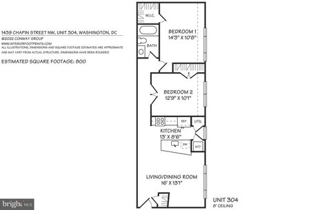 Tiny photo for 1470 Chapin Street NW #3, WASHINGTON, DC 20009 (MLS # DCDC2262132)