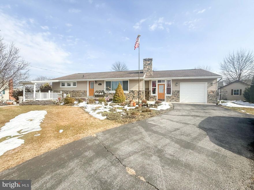 Welcome to 924 Blanchard Ave—your charming ranch-style retreat with exceptional versatility and space!

This delightful home offers comfortable main-level living with 3 bedrooms and 1 full bathroom. One bedroom currently hosts the main-level laundry, though it can easily be relocated back to the basement if preferred. The main floor includes a full kitchen with an adjoining dining area, and a cozy living room featuring hardwood floors, an electric fireplace, and a stylish accent wall. The bathroom has been recently updated with a Bath Fitter tub and shower for a fresh, modern feel.

An attached breezeway provides a welcoming entrance and doubles as a great space for relaxing or entertaining. The one-car attached garage and spacious driveway offer ample parking.

The finished basement expands your living options with both interior and exterior access. It includes a second kitchen, multiple finished rooms, a full bathroom, and a secondary laundry area. Comfort is ensured year-round with mini-split heating and cooling.

Step outside to a backyard designed for enjoyment—mostly fenced, complete with a patio, storage shed, swimming pool, and an impressive 12'± movie theater frame ready for the included projector screen. Outdoor speakers add the perfect touch for gatherings and summer nights.

The home is heated by an electric heat pump with oil hot water baseboard backup, and the furnace has been regularly serviced by CV Wenger. Furniture and personal items are negotiable, making your move even smoother.

Don’t miss your chance to see this unique property—schedule your showing today!