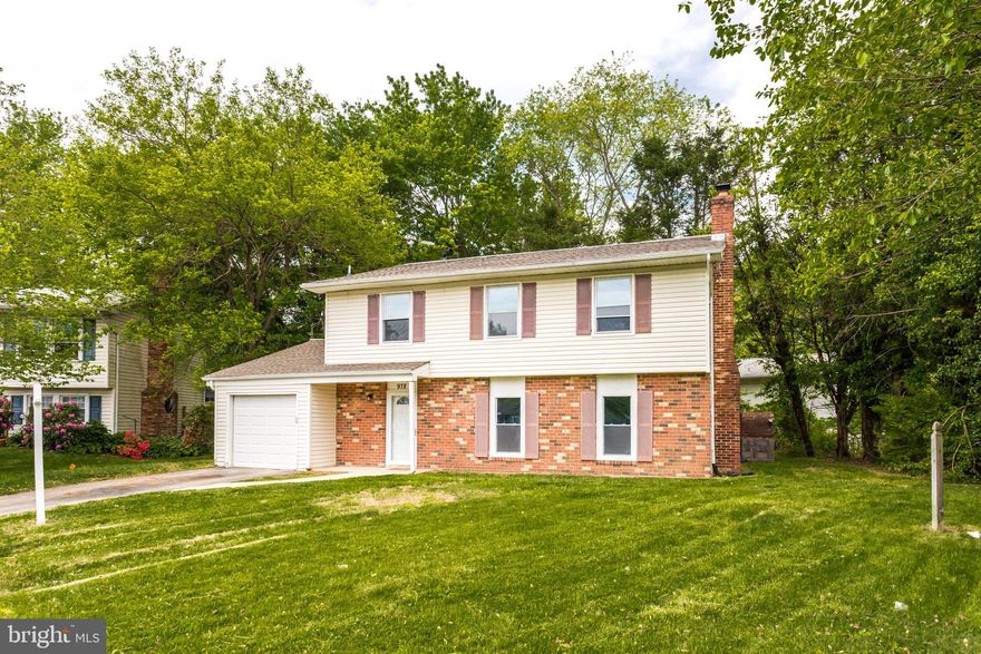 Beautifully updated and move-in ready! This home has 4 bedrooms and 2.5 baths with a one car garage. New roof, windows, flooring, kitchen, bathrooms, HVAC and updated electrical. Main level features a family room with wood burning fireplace, kitchen with stainless steel appliances, granite countertops and tile floor. Separate dining room, sitting room, half bath and large mud room with utility sink. Upper level has master bedroom with connecting bath with tile shower and rain showerhead. There are 3 additional bedrooms with a full bath and tiled shower/tub combo with rain showerhead. The screened in porch out back is perfect for having your morning coffee or for entertaining in the evenings. This home is situated at the end of a cul-de-sac in a nice, quiet neighborhood. Location is perfect for commuters with easy access to Rt. 3 and conveniently located to restaurants and shopping with The Village at Waugh Chapel only a mile away. Schedule your showing today!