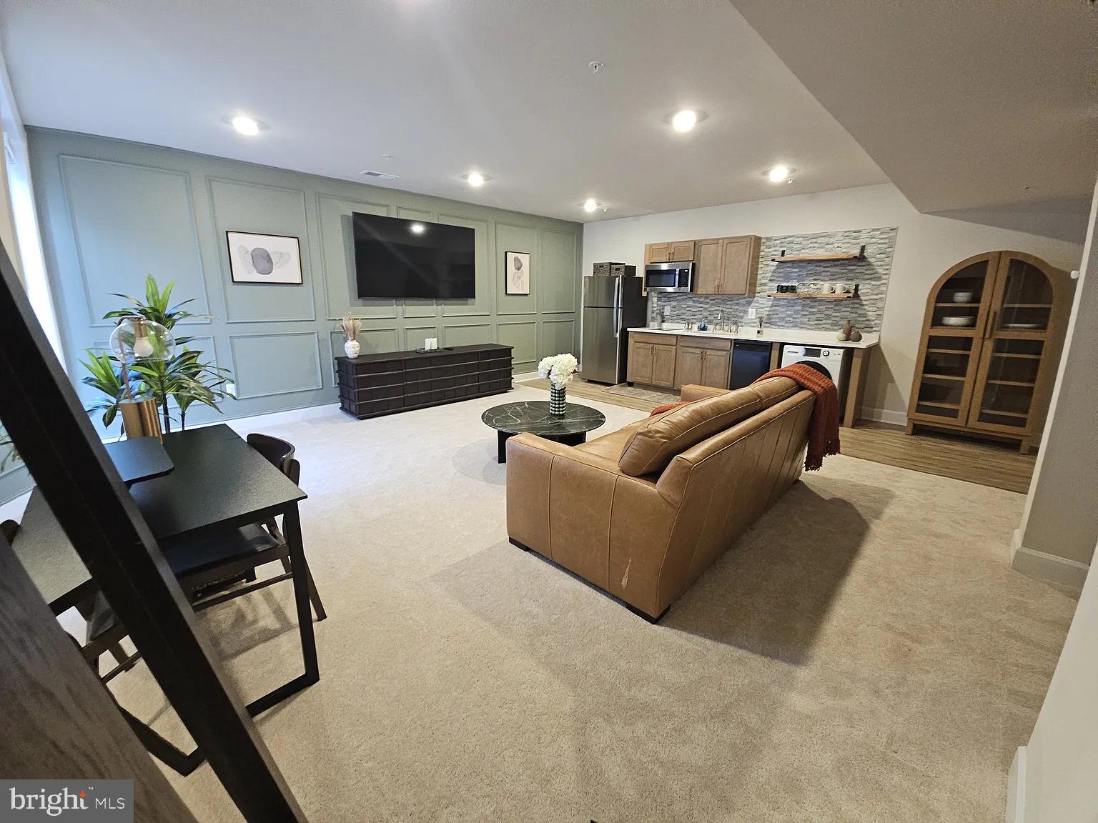 Experience comfort, convenience, and community in this private, fully furnished 1-bedroom basement apartment located in the serene and highly desirable Two Rivers neighborhood. The apartment comes fully furnished with tasteful modern decor and private entrance for added security and independence. The unit also features in-unit washer and dryer and full private kitchen with appliances. The community features access to miles of winding walking and running trails, peaceful green spaces and parks, and a warm, close-knit neighborhood with a peaceful pace of life. This apartment is ideal for a quiet, responsible professional seeking a secure and well-maintained living space in a welcoming community. Those who value structure, privacy, and convenience will feel right at home. Additionally, no pets are allowed and smoking is not permitted. The unit is not suitable for children.