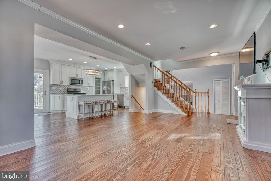 Welcome to idyllic 616 Charles Street Avenue. Located in wonderful West Towson, this beautiful, updated home offers a rare floor plan for the area: there are 4 bedrooms and 3 full baths on the second level! That includes 2 Primary Bedrooms with en suite baths and exaggerated closet spaces. There are also 2 more bedrooms which access a hall bath. In addition, there is a spacious open white quartz counter and white cabinet kitchen with a pantry and laundry, that opens to the living room and dining area.  You will also enjoy the separate family room with sliders to the fenced rear yard, vaulted ceilings and a fireplace.  The lower-level yields even more finished area with another full bath and laundry.  The exterior siding, roof and windows were replaced in 2017-18. The 2 zone HVAC and hot water heater were also replaced at that time.  More amazing features include an adorable front porch, rear deck and 2 sheds!  Another bonus are the 2 drives, the rear drive is accessible from Round Oak and the front drive is off Charles Street Ave. Why West Towson? A short stroll will take you to the YMCA & walking trails, playing fields & the Dinosaur Park, or in town for indoor or outdoor dining, shopping, the movies & library. Love great grocery stores? We have easy access to Trader Joes, Graul's, Eddie's, Fresh Market, Safeway, and Whole Foods is now open!!!  West Towson is your destination! SELLERS ARE OFFERING A $10,000.00 CREDIT FOR PAINT AND CARPETING