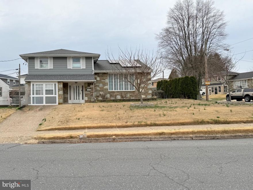 Welcome to this charming split-level featuring 5 bedrooms and 3.5 bathrooms, located in a desirable neighborhood. The elementary and middle school is Greenberg Joseph School. Enter through the convenient foyer into a bright living room with a large window. To the left, you will find a main level garage converted to a bedroom with a full bathroom. Step down to the finished basement, which has a tiled floor, laundry area, and spacious closet – ideal for a workout space. Basement has a bedroom for home office or guest room. The family room includes sliding door leading to a patio and backyard. A shed in the corner offers extra storage for tools and outdoor. The functional kitchen boasts granite countertops. Upstairs, three well-sized bedrooms each have ample closet space. The master bathroom includes a standing shower, the hallway bathroom has a bathtub. The driveway accommodates two cars, with additional street parking available. The house is equipped with solar panels to help conserve energy and reduce costs. This is more than 2000 sq. ft. home is conveniently located near major routes including US-1, I-95, and the Pennsylvania Turnpike, providing access to shopping, dining, and entertainment options. Move-in ready and waiting for you!