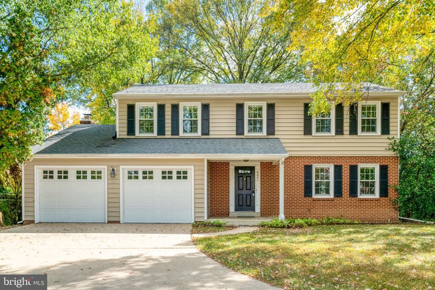 Welcome to this beautifully maintained 4-bedroom, 3-bath home! Nestled on a peaceful cul-de-sac, this home features both formal and casual living and dining areas—ideal for entertaining guests or enjoying family time. The kitchen flows seamlessly into all areas and overlooks the cozy fireplace in the living room. Upstairs, the primary en-suite offers a private retreat with a separate vanity area, perfect for your morning routine. The additional bedrooms are generously sized and filled with natural light.

Downstairs, you’ll find a basement with tons of storage. The step outside to a large, fully fenced yard equipped with a storage shed which adds even more convenience. The home also includes a two-car garage for parking and additional storage.

With its quiet cul-de-sac location, versatile living spaces, and abundant storage, this home offers the perfect balance of comfort and practicality.

A commuters dream with Franconia Connector, Van Dorn and access to 495/395/95 just minutes away. Located close to several restaurants, shopping and USPS.