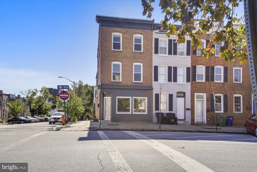 Property has been rented at $3200/month through July 31 and will be vacant after that. PRIME LOCATION in Canton - Large End of Group home that is walking distance to bars, restaurants, grocery, Canton Waterfront, Fells Point. Investor's dream property - fantastic opportunity. Perfect location for JHH residents and employees. Great set up for roommates with 4 large above grade bedrooms. Currently rented as a single family home. Potential for some commercial uses on first floor. There is a kitchenette and full bath on the first floor. Two BGE meters. Attached shed provides large storage area OR great parking potential. 
House will be sold subject to existing lease should the property settle prior to 7/31/23.  Those tenants are vacating on 7/31 and are not planning to stay. Existing lease is in documents section of listing.