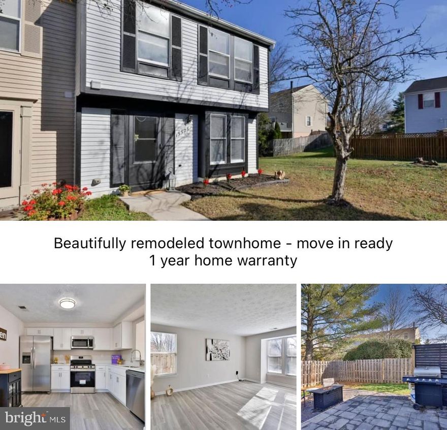 This home is cute as a button! Receives a lot of natural sunlight. This beautiful unit offers 3 bedrooms and 1.5 bathrooms on two levels (no basement), NEW kitchen cabinets, NEW stainless appliances, NEW Quartz countertop, NEW paint, NEW carpet, Updated bathrooms. LVP flooring throughout the main floor. This is an end unit townhouse - fully fenced backyard is spacious, offers a nice patio and  plenty of room for entertaining or for your cute pet(s). If you like planting, this is the home for you as there are planting boxes along the side of the fence + there is a large shed for all your gardening tools. Gas outdoor fireplace and grill conveys. Tesla (prev Solar City) solar panels only a few years old and offer significant savings for the owner.  This beautiful place is MOVE-IN ready. Snatch up this great home and enjoy the holidays in your new home.