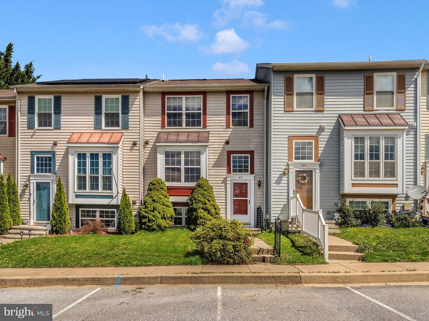 Welcome to 412 Spalding Ct, nestled in most desirable community of Furnace Hills in Westminster, MD. This beautiful FULLY upgraded townhouse offers 3 spacious bedrooms and 1.5 baths. As you step inside, you'll immediately appreciate the modern and tasteful updates throughout the home. Several upgrades – Several recessed lights, NEW Stainless Steel Appliances, Premium Calacatta Quartz Countertops, NEW Washer/Dryer, NEW HVAC, Freshly painted. Located in close proximity to shopping, dining, and entertainment options.  Enjoy leisurely strolls along the scenic walking trails, or spend a sunny afternoon at the nearby park. Renowned Carroll County school system, known for its excellence and commitment to education. Seller will provide 1 year Home Warranty for ASIS offer.