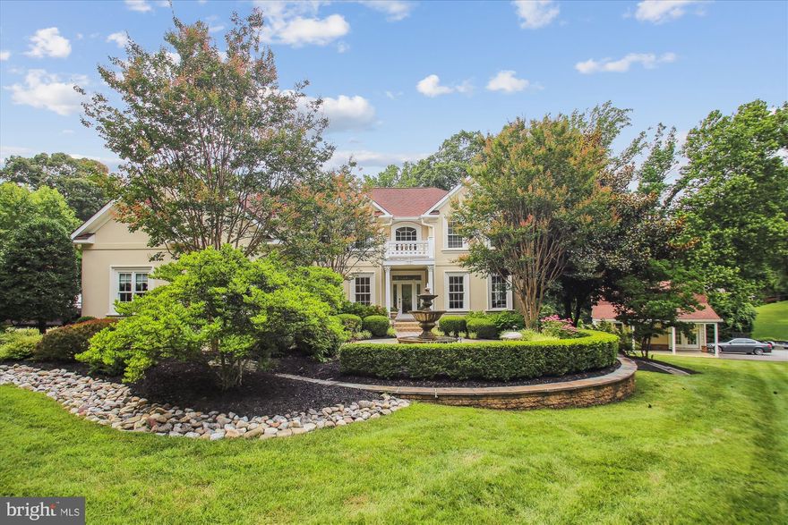 The Seller has set a deadline for receipt of all offers 7/26/25, 1PM.   This transitional residence offers a harmonious blend of modern design and practical living. Privately situated on 0.87 acres and built in 2006, the home welcomes you with a neutral interior palette and abundant natural light. The spacious “great room” creates an open, inviting environment perfect for entertaining, seamlessly connected to a gourmet kitchen equipped with a barista station. The main level features formal living and dining rooms, a private office, and a striking two-story foyer. The primary bedroom suite serves as a peaceful sanctuary, complete with walk-in closets, an ensuite bathroom offering double vanity sinks, a soak tub, and a comfortable sitting area. For additional comfort and privacy, the second bedroom is also ensuite, while bedrooms three and four share a “Jack and Jill” full bathroom with a double-sink vanity. Laundry facilities are conveniently located on the bedroom level. The finished lower level has a family room  with  fireplace with full bathroom, plus a "pub-style" bar and billard room. The pool table conveys. Outdoor living is seamlessly integrated, featuring a covered terrace patio, a custom stone-front outdoor fireplace, professionally designed landscaping, hardscaping, and a gunite pool with waterfall and spa. It feels like a destination, not just a back yard. A separate two-story guest house/ detached garage currently accommodate an office, living room, and full bathroom, with an unfinished walk-up attic and two additional garage bays. Located in Bon Haven’s waterfront community, residents enjoy a voluntary HOA, if they would like access to a waterside park with gazebo, a small marina, and proximity to major routes 97 and 50, providing easy access to Baltimore, Washington D.C., and historic Annapolis, just 15 minutes away.  
Improvements since October, 2022:    Two new Trane Heat Pumps: main/lower level heat pump has propane furnace backup,  80 Gallon hybrid Water Heater, Generac whole house generator, new Pool  Chlorinator, Kitchen island fixtures and recessed lights,  8 Primary Suite remote controlled window shades, Primary suite closet organization system,  plus more !  Bon Haven Community Association  offers voluntary membership . Annual membership & dues, $250. plus a $125. initiation fee