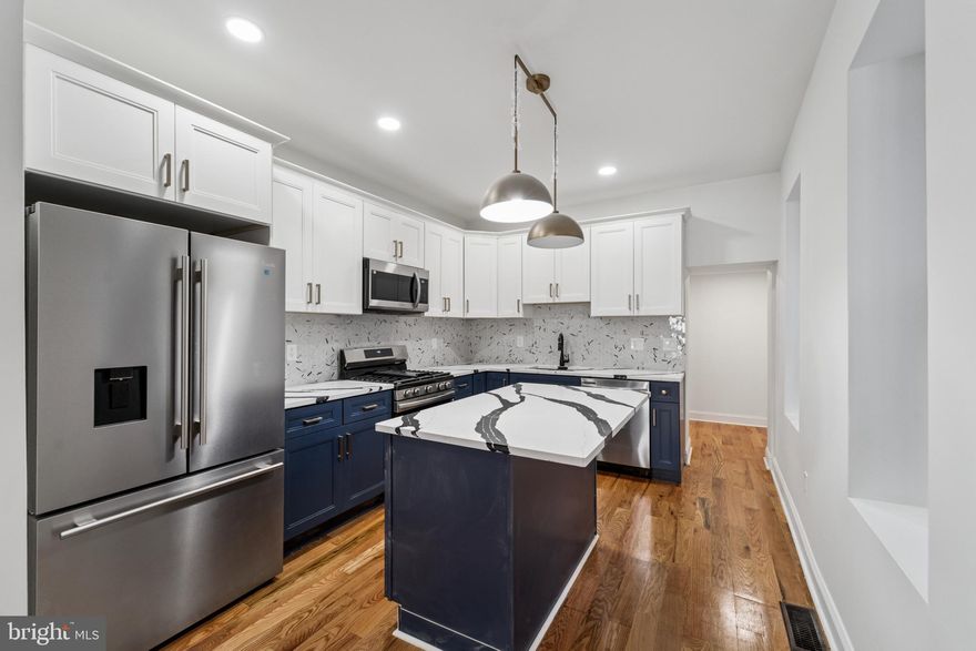 Welcome to 1634 S 23rd Street, where modern elegance meets timeless comfort in the heart of Point Breeze, with a 10-year tax abatement.

This 16-foot-wide home isn't just a home it’s a lifestyle upgrade. Step inside to rich hardwood floors, eye-catching metal railings, and a statement fireplace surrounded by custom built-ins. Every detail was designed to balance warmth, function, and style.

The chef-inspired kitchen is the heart of the home, featuring quartz countertops, a large center island, premium cabinetry, and a tucked-away flex room that works beautifully as a breakfast nook, office, or playroom.

Upstairs, you’ll find three sun lit bedrooms and a spa-style bathroom that delivers daily luxury. The fully finished basement includes a second full bath and offers endless possibilities—whether as a guest suite, home gym, media room, or creative studio.

Located minutes from Graduate Hospital, Washington Avenue, Center City, and the Broad Street Line, this home offers the perfect blend of city convenience and neighborhood charm. Step outside and stroll Point Breeze Ave to popular local favorites like The Tasty Toast, Good Morning Breakfast, and El Mezcal Cantina. You’re also near the brand-new Vare Recreation Center, featuring a 7,000 sq. ft. gym, gymnastics facility, computer lab, and playground. Plus, The Girard Academic Music Program is just minutes away and ranked #4 on Niche’s Standout Middle Schools in Pennsylvania (2026). With the Bellwether District on the horizon bringing new jobs, innovation, and green space, this is an exciting opportunity in a growing South Philadelphia neighborhood.


Schedule your private tour today and see why this isn’t just a house — it’s your next chapter!