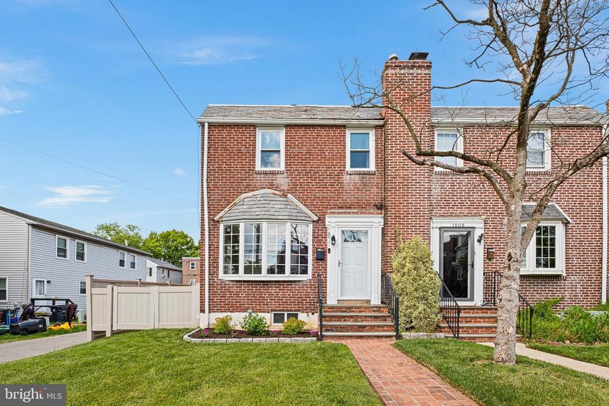 Welcome to Bayard Square, where classic charm meets thoughtful updates in this beautifully maintained brick end-unit townhouse. Offering 3 bedrooms and 1.5 baths, this home blends timeless character with modern convenience.

Step inside to find an updated kitchen and refreshed bathrooms, designed for both style and functionality. Natural light pours through the additional windows unique to an end unit, creating a warm and inviting atmosphere throughout.

Out back, a lush green yard provides a private retreat—perfect for relaxing, entertaining, or gardening—complete with a charming brick patio. For added flexibility, the yard also presents a potential opportunity to convert to off-street parking.

A rare combination of space, updates, and versatility in one of Wilmington’s most desirable neighborhoods.