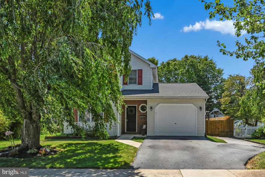Move right into this Camp Hill Borough 4-Bedroom charmer just in time for the start of school.  All updates and upgrades have been done: new glazed porcelain flooring, granite countertops, stainless steel appliances in Kitchen, new Main Bath with waterproof luxury vinyl plank floors, new tub and surround,  large Family Room addition with Primary Suite/Bath/Walk-in Closet, new roof, new HVAC, adorable Sitting / Breakfast Room off Kitchen with wood burning fireplace.  Finished Lower Level offers additional living space, storage and Laundry and poured concrete foundation.  Fully fenced in yard has fire-pit area, basketball court, deck with Jacuzzi that stays and two sheds for storage - a real outdoor oasis right in the middle of everything.  Plenty of space to park multiple cars either in the garage or off-street in the driveway.  This one has it all.