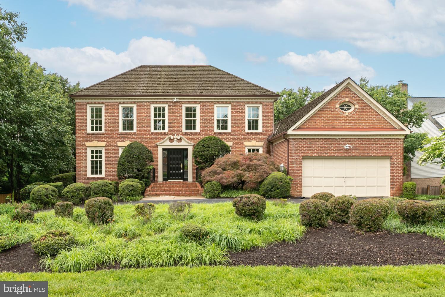 ***HOME IS BEING SOLD AS-IS***
Welcome to this stately colonial home in Kirkside. This Amesbury model is on a .44-acre corner lot. Has approximately 3,473 finished sq. ft.. This home has 4 bedrooms, 3 full baths and one-half bath, circular driveway and a 2 car garage. This home has been freshly painted, new carpet and the gleaming hardwood floors were just refinished. The bedroom level hvac was just replaced. A welcoming foyer greets you as you enter this beautiful home. Off of the foyer is a large study/office and the formal living room with large windows. Moving toward the back of the home, you have a large eat in kitchen with granite counters, Viking professional appliances, double wall oven, center island with a 4-burner gas cooktop. Kitchen overlooks the large family room with vaulted ceilings and a gas log fireplace. On the other end of the home on the main level is a pantry, half bath and formal dining room. The upper level features a large Primary bedroom, walk in closet and luxury primary bath with a separate shower and jetted tub with picture window overlooking the large, landscaped rear yard. There is a hall bath and 3 additional bedrooms. Moving to the 90% finished basement, you can entertain your friends and family in the large recreation room with a wet bar. Additionally, there is a large room that can be used as a game room and a full bath. There is a large unfinished room as well. The rear yard is expansive and fully landscaped with mature trees. A multi-tiered covered deck and pebble stone and brick patio await your summer parties.