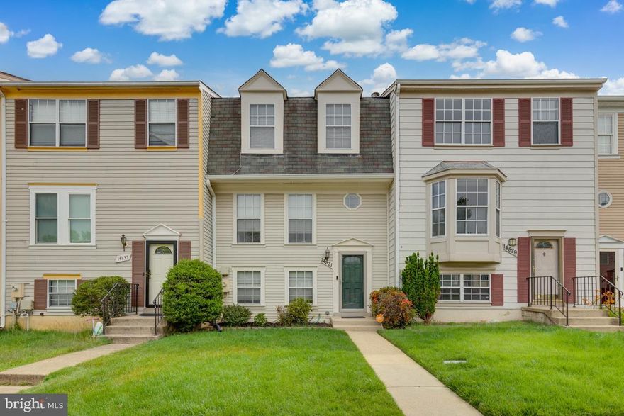 MOVE-IN- READY BEAUTIFUL UPDATED 3-LEVEL TOWNHOME nestled in the sought-after area of Bowie, MD, in the heart of Prince George's County! Just minutes from Bowie Towne Centre, Woodmore Towne Centre, Allen Pond Park, Whole Foods Market, Chesapeake Baysox Stadium, eateries, boutiques, medical facilities, schools, universities, walking/biking/jogging trails and more! Featuring three LARGE bedrooms, a spacious bonus LOFT / SITTING ROOM overlooking the 2-story family/living room, 2.5 updated baths, updated kitchen with modern appliances, separate dining room, fully fenced back yard and a large platform deck-patio - this home offers both indoor and outdoor living space for everyone to enjoy!  Entryway foyer steps down into the open-concept Family Room featuring high windows beaming in lots of natural light, a cozy wood burning brick fireplace and gorgeous luxury vinyl plank flooring.  The chef approved kitchen boasts newer kitchen cabinets with under cabinet lighting, custom granite counters and backsplash, newer stainless appliances, built-in microwave, upgraded stove with an air-fryer feature, recessed lighting, eat-in breakfast table space, lots of cabinetry and a large bright window with a view to the picturesque private backyard.  The separate spacious dining room has a newer sliding glass door that leads to the backyard and entertainment deck/patio - just in time for family fun and summer BBQs!  Primary bedroom features a custom walk-in closet and an attached primary bath with ceramic tile.  The 2nd and 3rd bedrooms are spacious with ample closet space. Upper-level hallway full bathroom and large laundry/utility room are conveniently located! Gorgeous luxury vinyl plank flooring throughout the main level for a seamless beautiful flow! Brand new carpet installed on stairs, all upper-level bedrooms, hallway and loft area! Fresh paint throughout most of the home! Newer HVAC system (inside and out), newer hot water heater and recently installed gutter system! Nice shed for garden tools! Community amenities include outdoor swimming pools, tennis and basketball courts and outdoor bench seating! Accessible to military sites (Joint Andrews AFB, Ft Meade, Bolling AFB, Ft. Belvoir, Pentagon), Washington, DC, National Harbor, MGM, Northern VA, Baltimore, BWI Parkway/Hwy 295, Capital Beltway I-95/495, US Rt 50, Crain Hwy/301 and MD State Recreation Parks.  Easy commute to park and ride, metro/marc train, bus stops, grocery stores, fitness centers, sporting and entertainment venues! Schedule a tour today and come enjoy not just a home, but a lifestyle!