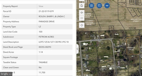 Vacant Land For Sale - Paradise Drive<br/> CARLISLE, PA 17015