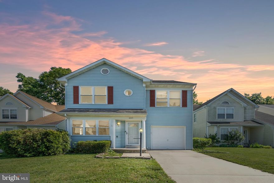 Lovely 3 Bedrooms 2 Full Bath  & 1 Half Bath (main level) detached home with front loading garage! Traditional layout with Formal dining room and living room, country kitchen and large family room off  with fireplace. New Windows installed throughout the home in 2019.  Upstairs you'll find the primary suite with full bath featuring soaking tub, separate standing shower and double sink vanity along with walk in closets and convenient sitting room which can be used as an office area.  2 additional bedrooms and full bath and laundry room. Never worry about going downstairs to wash and dry your clothes!  Enjoy the Large wrap around deck in fenced yard! Minutes to shopping, entertainment, dining and parks.