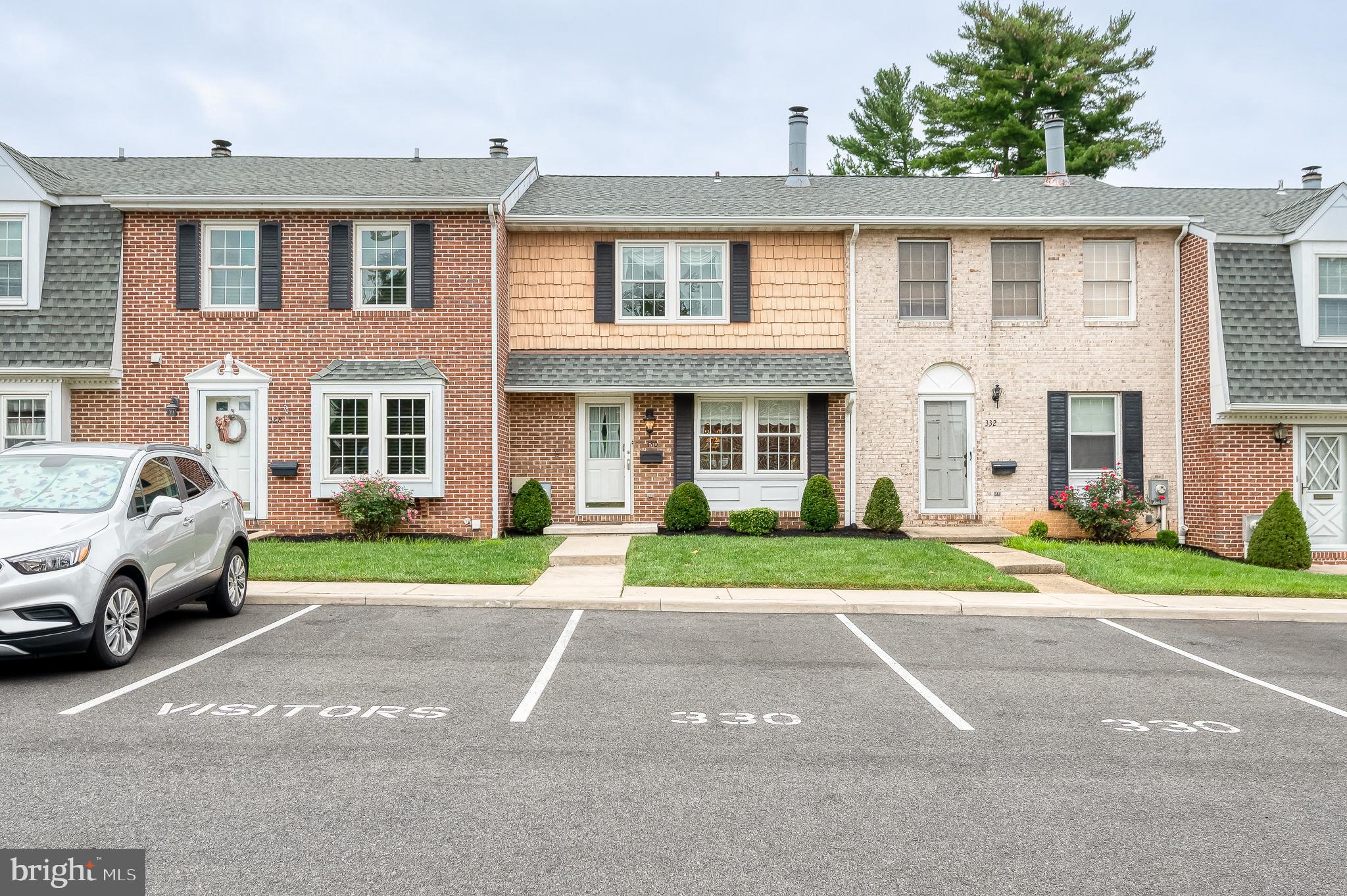 Welcome to this charming townhome in the heart of downtown Bel Air! Enjoy peace of mind with no exterior maintenance—lawn care, snow removal, and trash are all covered by the association. Step into a living room featuring hardwood floors, crown and chair moldings, and a cozy wood-burning fireplace. It leads through the dining room to the eat-in kitchen - appointed with cherry cabinets, Corian countertops. It leads to a screened porch overlooking the flat rear yard! Upstairs, you’ll find three bedrooms, each with hardwood flooring and ceiling fans. The primary suite offers its own private bathroom and a huge closet and there is another full bathroom in the hall for the additional bedrooms. The finished lower level provides a family room, full bath, laundry area and cedar closet. Recent updates include replacement windows, roof (less than 10 years), water heater (2022), and dryer (2024). Assigned parking included. All this within walking distance to shops, restaurants, and all that downtown Bel Air has to offer!