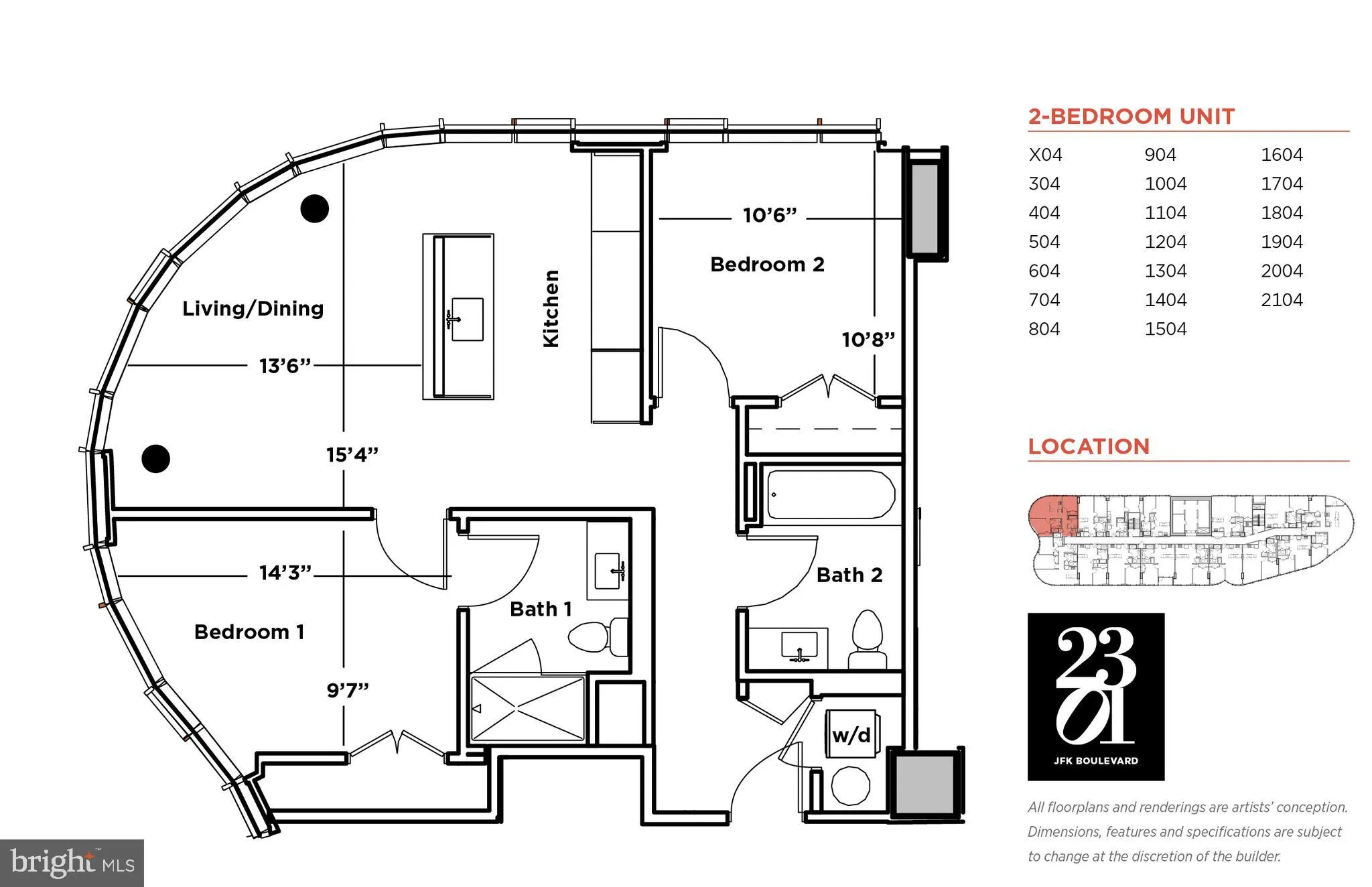Additional image 59 of 2301 John F Kennedy Boulevard Unit 305, Philadelphia, PA 19103