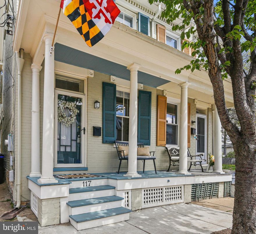 Welcome to your dream retreat in the heart of Downtown Frederick! This wonderfully maintained property blends urban convenience with peaceful, garden-inspired living. Just steps away from shops, dining, and all the vibrant culture the city has to offer, this home is a true gem.

This beautifully updated home features a fully renovated kitchen (2023) with brand new flooring, countertops, sink, and faucet, making it as functional as it is stylish. The spacious layout is ideal for everyday living and entertaining, while the renovated balcony (2025) offers a fresh outdoor space to relax or take in the neighborhood vibe. Additional upgrades include a new roof (2022), giving you peace of mind and long-term value.

Step outside and discover your private backyard oasis—freshly sodded and thoughtfully landscaped, perfect for relaxing, entertaining, or flexing your green thumb. Enjoy nature's bounty with mature asparagus plants, flourishing blackberry and raspberry bushes, and plenty of space to unwind or garden.

Don’t miss this rare opportunity to enjoy city living with a backyard sanctuary that’s hard to find in downtown locations. Schedule your showing today and fall in love with your new home and garden paradise!