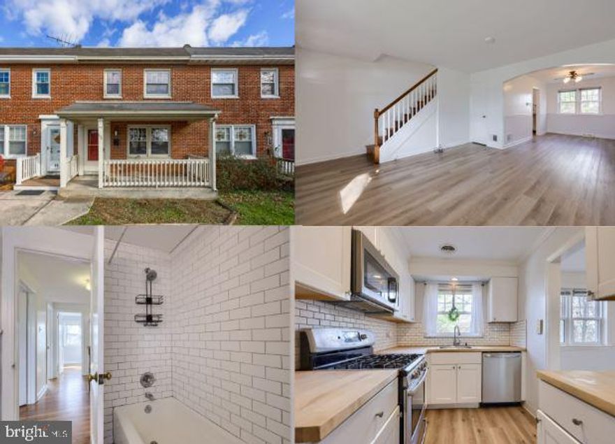 Fall in love with this beautifully updated brick home situated in the highly sought-after area west side area of Lancaster, close to amenities, parks, entertainment, and everything you need! The modern kitchen shines with butcher-block style counters, stainless steel appliances, and a tasteful tile backsplash. A refreshed bathroom with a tiled shower surround adds comfort and style. Spend your mornings on the welcoming front porch and your evenings enjoying the large backyard. Rear off-street parking makes daily living a breeze. ABSOLUTE MUST SEE HOME!