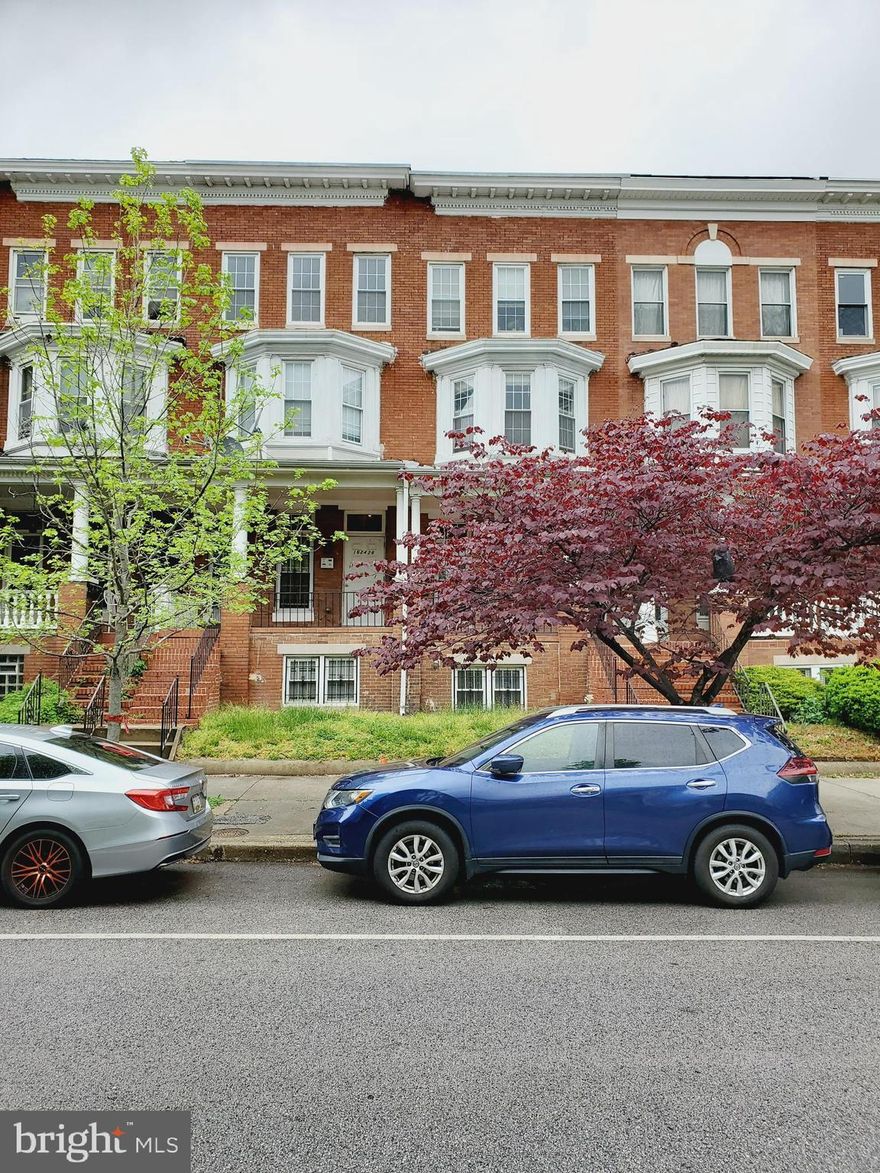 Great opportunity to rent a good quality Three Bedroom/Two Bath Apartment in a Victorian Styled Townhouse. Great walk score located a stones throw from Druid Hill Park, the famous Baltimore Zoo and Botanical Gardens, Mondawmin Mall, Bus and Transit terminals. High quality amenities, hardwood floors, SS appliances, Granite counter top, Washer and Dryer. Looking for applicants with great rental history, stable employment, and income at least 3.5 times the rent. Apply on Rentspree. FYI Water usage is included in rent.