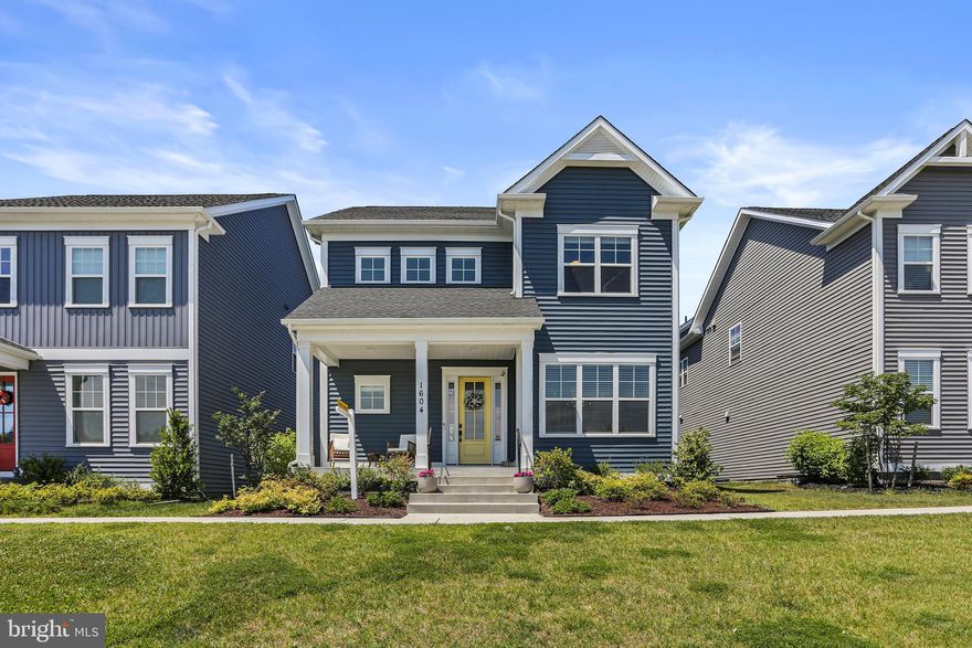 Could this be the home of your DREAMS? This stunning 3-year young Mitchell & Best home exemplifies their renowned craftsmanship and meticulous attention to quality. Enjoy the beauty & charm of a classic, welcoming front porch! The stylish gourmet kitchen is a chef’s delight, featuring elegant countertops, stainless steel appliances, and plentiful cabinet space opening into a spacious family room and dining area.  Separate front room off foyer could be used for office, play room, formal dining. Fully finished lower level has 5th bedroom, full bath, and large rec room offering ample space for everyone in this already generous home.  Not to be forgotten  this home is equipped for an Electric Vehicle !  Conveniently located for easy commute to Annapolis, D.C., Baltimore, BWI, Fort Meade, and NSA, easy access to major highways, and a variety of shopping & dining options nearby. Districted to the BRAND NEW Two Rivers Elementary. Vibrant Two Rivers community features premium amenities - walking and jogging trails, community center, fitness center, an outdoor pool with splash zone, dog park, courts for tennis, pickleball, outdoor & indoor basketball, and sand volleyball, and a serene lake. This is so much more than just a house —it’s a place to create cherished memories!