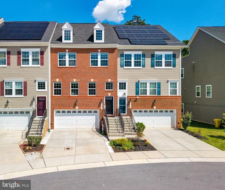 Welcome to Dorchester View, where this rarely available Easton model — one of the largest floorplans in the neighborhood combines modern elegance, thoughtful design, and everyday convenience. Beautifully maintained and freshly updated, this home offers three generous bedrooms and three and a half bathrooms, creating the perfect balance of comfort and privacy for family and guests alike. Step inside to an inviting open floor plan, filled with natural light that highlights the warm family room and seamlessly flows into the gourmet kitchen. Designed with the home chef in mind, the kitchen boasts stainless steel appliances, a built-in microwave, gas oven/range, butler’s pantry, and an oversized walk-in pantry — all leading to a low-maintenance deck, perfect for grilling or relaxing outdoors. Upstairs, the primary suite is a true retreat, featuring a spacious walk-in closet and a private en-suite bath designed for relaxation. The convenience of an upper-level laundry makes daily living effortless. Plush carpet, replaced this year, adds a fresh, comfortable feel throughout the upper levels. The fully finished walkout basement offers versatile living space — ideal for a home theater, recreation room, or guest suite. A practical mudroom just off the two-car garage keeps everyday essentials organized and out of sight. Enjoy peaceful wooded views from your private patio in a fully fenced backyard — perfect for pets, play, or quiet evenings outdoors. Perfectly positioned, this home is close to Arundel Mills, a wide variety of restaurants, shopping (including Costco), BWI Airport, and major commuter routes — making travel, work, and leisure remarkably convenient. This exceptional Dorchester View residence offers a rare opportunity to own the sought-after Easton model, where every detail has been crafted to blend sophistication with warmth. Don’t miss your chance to call it home!