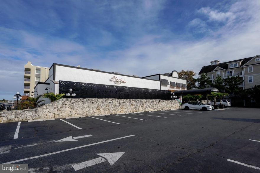 Very rare opportunity to purchase a landmark property in Ocean City. This property is inclusive of 2 parcels. Total area is 35,598 sq ft. Largest parcel is Commercial ,improved by a turn key 9500 +- sq ft  restaurant. The smaller parcel is a amazing Oceanblock lot just several buildings back from direct Ocean Front. Restaurant is fully equipped operating restaurant that can be opened tommorro. Or should you have the interest in redevelopment, the space, zoning and proximity to lower Delaware is prime. Properties like this where the real estate is included do not come along very often. Don't miss your opportunity. Call Listing agent for access and all showings.