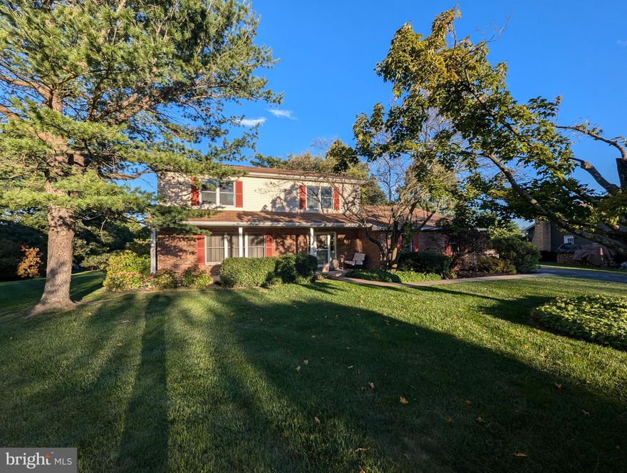 Location, Location, Location...Setting!  Beautiful lot at the end of a cul-de-sac in Park Forest Village.  This one owner home offers comfort, privacy and convenience.  Minutes to campus, town, parks and shopping.  Wonderful yard for gardeners, games and socializing.  Beautiful brick surround fireplace in family room, opens to oversized deck.  Updated Kitchen with cherry cabinets and quartz counters.  4 large bedrooms including Owners suite w/full bath.  Newer Anderson windows  on second floor,  newer central heating/cooling with back up electric baseboard.  Construction 2x 6 exterior walls.  Wonderful covered front porch to relax and decompress.  Unfinished Walkout/Daylight lower level with rough-in offers tremendous potential.