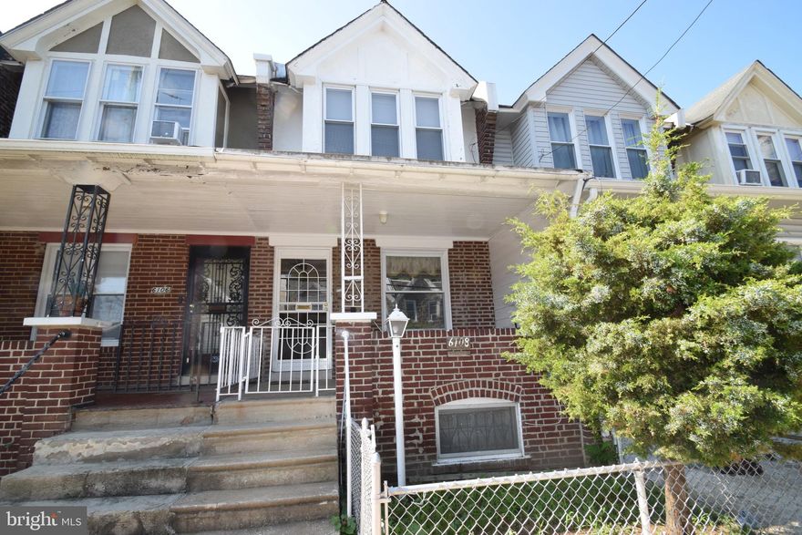 Spacious row home recently refurbished throughout.  The home has a small fenced in front yard area, and a larger fenced rear yard.  A covered porch located in the front offers a covered shaded area to shelter your entry or to sit outside out of the elements. Wood floors through most of the home and the kitchen was recently redone including new appliances. A large dining roon and living room complete the first floor. The upper floor features 3 nice sized bedrooms and a hall bath with a standard tub/shower configuration. The basement is for the mechanicals and laundry only. Self-pay tenants only. Landlord pays water, sewer and trash. Tenant pays all other utilities, snow removal and renter's insurance.