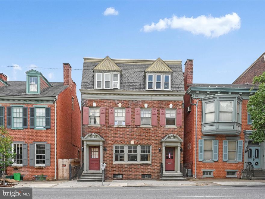 Now with a better price, achieve $47,340 in yearly income with a 7.88% CAP rate and great cash on cash return. Excellent investment opportunity in convenient Downtown location on Doctor's Row.  4 apartments.  Separate Electric, 2 boilers, one of which is only 3 years old,  8 parking spaces in rear lot + 4 car garage currently rented month to month, curbside parking. Good condition. List of updates provided, utilities worksheet, Seller Disclosure, and leases. Please ask your agent for details.