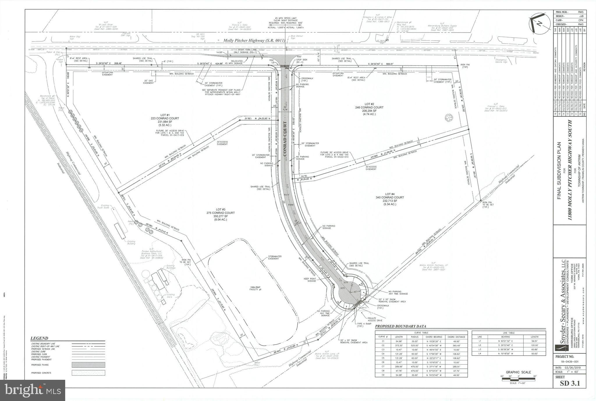 11800 MOLLY PITCHER HIGHWAY LOT #3 275 CONRAD CT