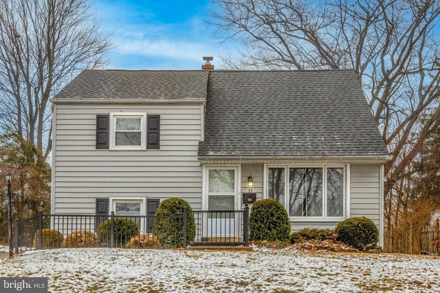 Welcome to this lovely 3-bedroom, 1-bath single-family home in the heart of Phoenixville! The main floor boasts a bright and open living room with a large picture window, a separate dining area, and a well-appointed kitchen featuring sleek black appliances. Upstairs, you'll find a spacious master bedroom, two additional bedrooms, and a full hall bath. The partially finished basement offers extra storage or the perfect flex space for your needs. Step outside to enjoy the covered back porch, a brick patio, and a storage shed, all set within a charming backyard. Conveniently located near local shops, dining, and parks, this home is a must-see!