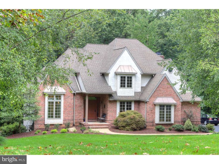 You won't be disappointed with this renovated, model like, builder's home.  Situated on over 2 acres is this attractive executive brick front Single, private setting on cul de sac, beautifully remodeled & appointed.  Dramatic two story entry foyer.  Extensive site finished hardwood flooring throughout first floor.  Formal living room & dining rooms.  First floor office/den with floor to ceiling built ins.  Remodeled gourmet kitchen, gas cooking, stainless steel appliances, granite island.  Adjoining breakfast room.  Family room with floor to ceiling stone fireplace.  Atrium doors lead you to a large maintenance free entertainment deck includes hot tub with stairs down to the lower level.  Daylight walkout finished lower level with windows.  Wet bar, full bath.  Billiard room.  Recreation room. Craft room.  Plus plenty of unfinished storage.  Second floor features 4 bedrooms, 2 full baths.  Both baths, fully remodeled.  Master bedroom includes sitting area.  All closets include organizers.  Full size laundry, additional laundry room although not being used as, is located on main floor.  Pull down attic storage.  Additional features, seller owned 500 gallon propane tank, 98% efficient gas hot water heater.  3 car attached garage.  Owner is a licensed Realtor in the State of Pennsylvania.