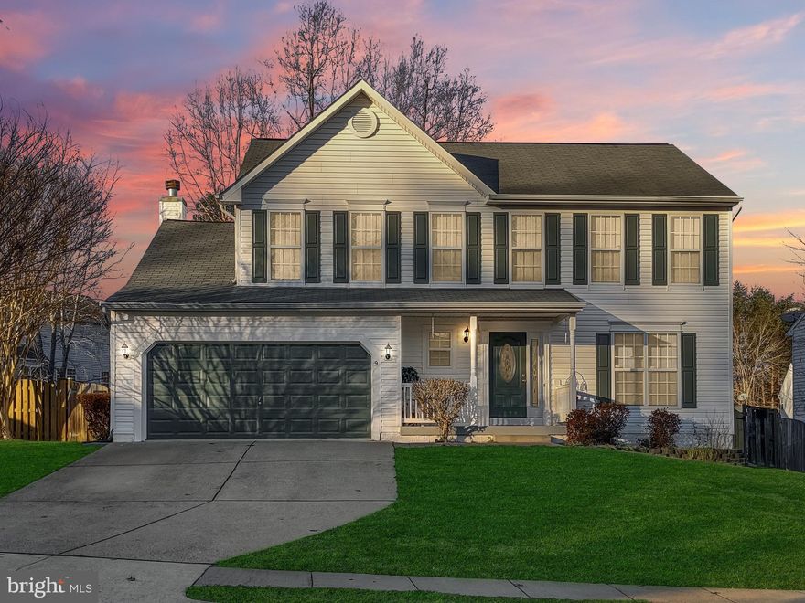 Must see the inside, Open Foyer, Oversized living room, Hardwood throughout both levels. Newly renovated and upgraded kitchen with Stainless Steel appliances and upgraded Granite counters. Master Suite with walk in closet and cathedral ceilings. Private Fenced in Back Yard with a Deck, adjacent to Cal De Sac.  5th basement bedroom NTC. This is an amazing location near Shopping, I 95 and Commuter parking area.