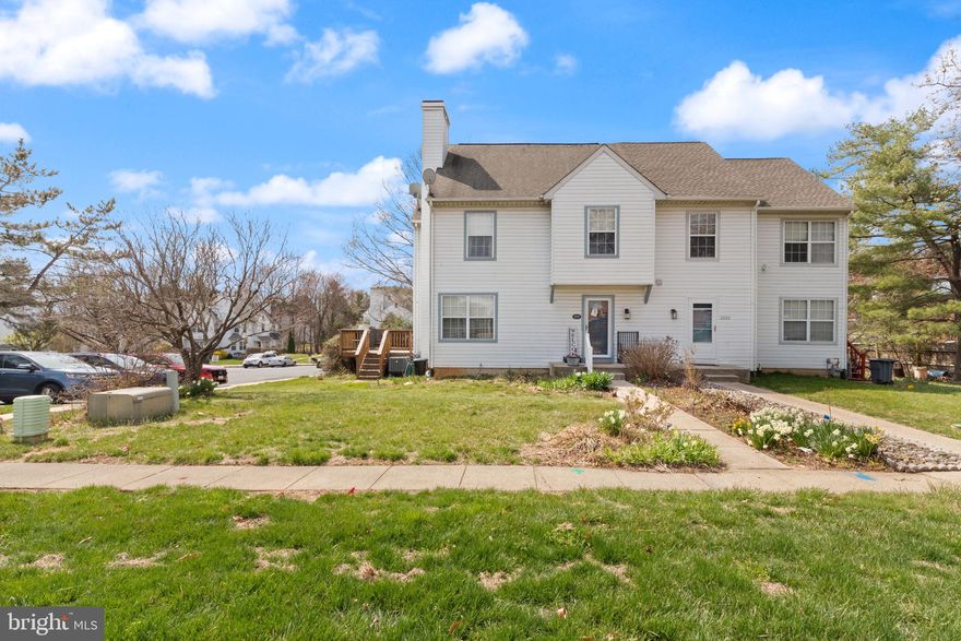 * Price adjustment! * Sellers have found their home of choice and need to move on * Will entertain offers * Move-in ready and well maintained! This beautiful end-of-group townhome offers the perfect blend of comfort and convenience, located just minutes from premier shopping, dining, and major commuter routes. With a community common area within eyesight and the numerous parks close by, it's a great home for a growing family. The inviting main level features a cozy fireplace, a kitchen with updated stainless steel appliances, and a private deck off the dining area—perfect for morning coffee. Upstairs, you’ll find three spacious bedrooms, including a primary suite with its own private bath. The finished basement provides even more versatile living space and a convenient powder room. With recently updated HVAC and water heater, some of the big-ticket items are already done for you. Schedule your tour today!