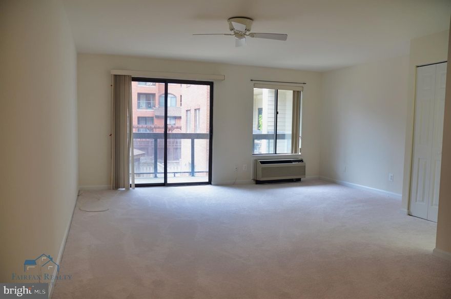 Minutes to Amazon HQ!  --  Walkers paradise, walking score - 95! Rare studio condo a half block from Ballston Metro, restaurants and shops. Freshly painted, new carpeting – ready for your personal touches! Washer/Dryer IN THE UNIT! One PRIVATE underground "assigned" Garage parking space. Controlled access to the building. EXTRA storage in the underground parking garage. Located 2 block from this condo is newly built Ballston Quarter, offering a wide range of shopping, entertainment and dining.