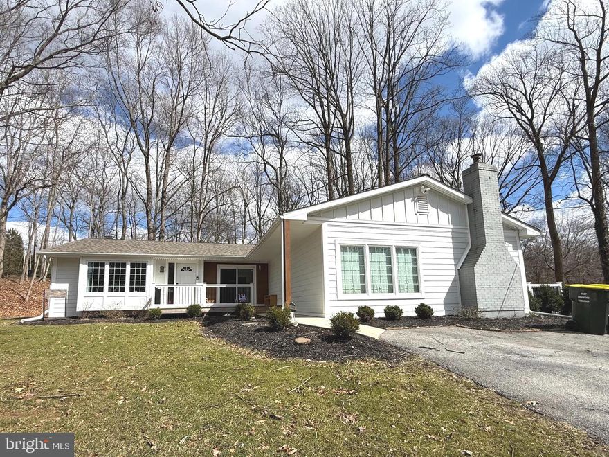 Welcome to 1185 Woodward Drive! This absolutely stunning 3 bedroom, 3 full bathroom ranch is move-in ready and awaiting its next adventure! The home sits on a mostly flat one-acre lot that has been meticulously maintained. The grounds are covered in lush green grass spring-fall, and the homeowners removed 30+ trees to leave you with just the right amount of privacy and shade. The backyard offers two raised-garden beds, a shed, a portion of the yard that is fenced-in for furry friends (2021), and a size-able back deck that provides entry to your family room or kitchen. A covered walkway and partially covered front porch provide a welcoming entry point to the home. Once inside you'll find an expansive open concept first floor. To your left the living room, and to the right your dining area and kitchen, are all bathed in natural light from a large bay window, glass sliding door, and triple window over your kitchen sink. Warm hardwoods, crown moulding, built-in cubby shelf (2021), and an exposed beam compliment the neutral color pallet of the home. Just off the kitchen you'll find a generous family room complete with tray ceiling, overhead lighting, and a wood burning stove. Bedrooms make up the remainder of the main floor. The primary bedroom boasts an en-suite bathroom complete with a stall shower (sliding glass door 2021) and a new vanity (2025). The two additional bedrooms share a hall bath with tub shower and a mounted cabinet (2022) over the toilet for additional storage. All three bedroom closets offer built-in closet organizers (2020)! The basement is fully finished and adds an incredible amount of living space. Soft carpet, neutral colors, versatile floor plan, full bathroom, and a dedicated laundry room. Even the not-so-fun stuff is taken care of - siding, roof, heat, central air, and windows were all replaced in 2019!!! Hot water heater (2023). Washing Machine (2025). Downingtown School District. Value & Location! Dream home doesn't do it justice!