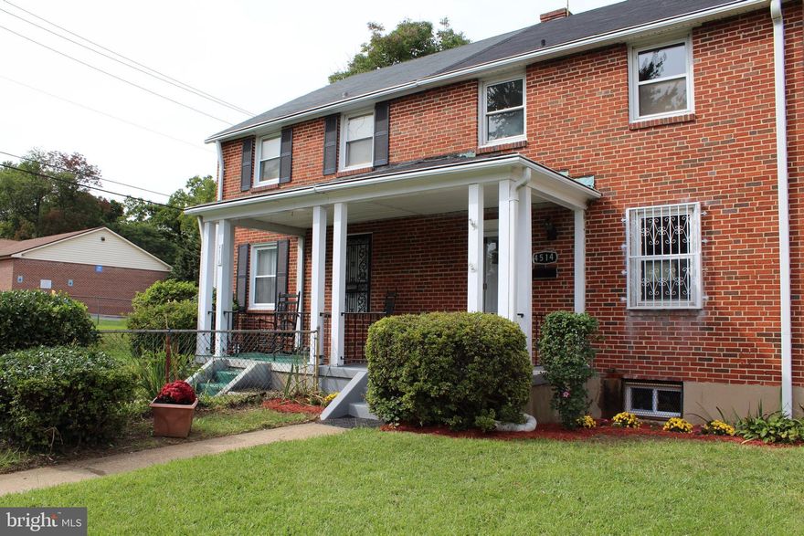 Gorgeous Renovated Semi-Detached 3 Bedroom, 2 Bath Brick Townhouse. Features a stunning New Kitchen with Granite Counter Tops, Stainless Steel appliances. New Baths, Gleaming Hardwood /Tiled Floors. Central AC, New paint through out. Spacious Fully Finished Basement w/ Bath.