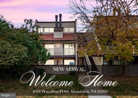 3916 WOODHUE PLACE 8 ALEXANDRIA VA 22309