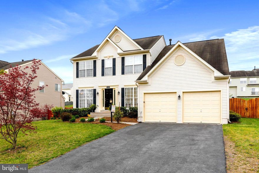 Picture Perfect !  You can own this beautiful  Colonial located in the friendly, conveniently located  Red Bud Run.   Upon entering you will notice the spacious floor plan and beautiful crown molding.  The main level features a living room,  dining room, office with lots of light, half bath,  spacious family room with a fireplace and a kitchen. Cooking  will be a breeze in this house the kitchen  boasts ample counter space, lot of cabinets and  a  pantry.  The Large deck and level yard  are  perfect for entertaining, gardening or relaxing.  The upper level has four spacious bedrooms with cozy carpet and two full bathrooms .  The primary suite  feels like your very own private  sanctuary, featuring two walk-in Closets and attached bathroom with shower, separate tub,  and double vanity. The partially finished basement has a full bath  and extra living space for recreation or guests .  The possibilities are endless!    This property is not just a house; it’s a dream home waiting to provide a lifetime of memories.