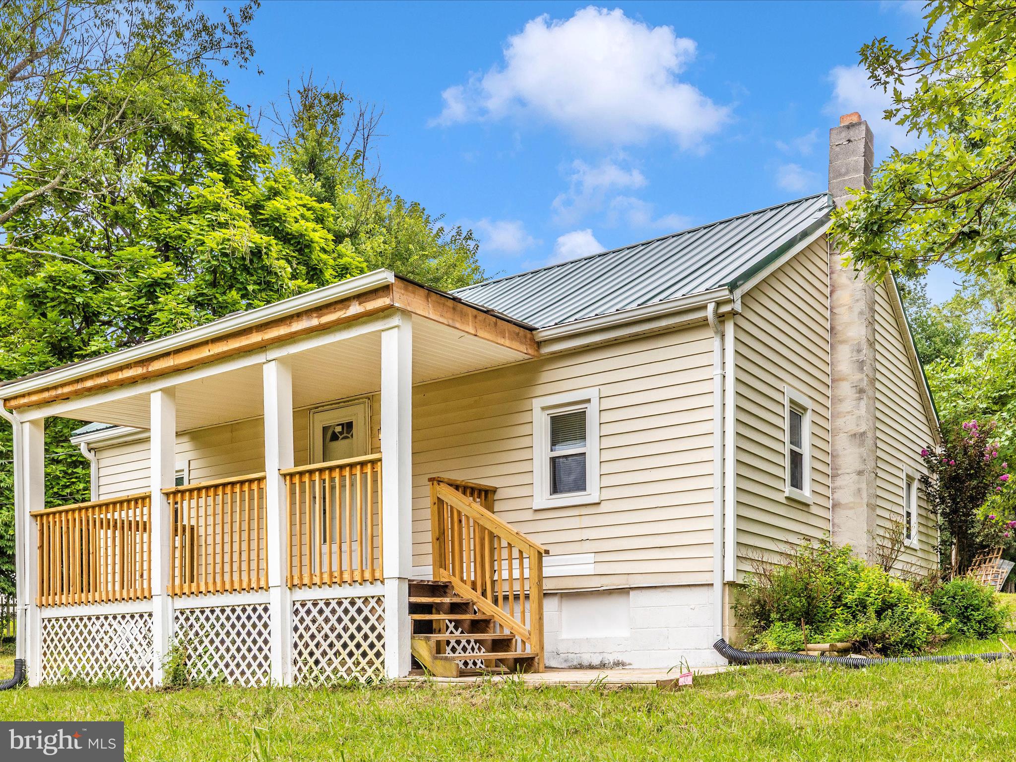 Very Nice 4-bedroom, 1-bath Cape Cod, sitting on a 0.74-acre lot, located in the Boonsboro School District. This home features a newly installed well, septic system, water heater! and metal roof. This home also features updated kitchen cabinets & countertop, bathroom fixtures, wood flooring in the kitchen and living room, updated carpeting in the bedrooms and freshly painted throughout! Appliances include stove, microwave, refrigerator, washer & dryer. There's also a large 32'x23' detached garage with lots of storage!