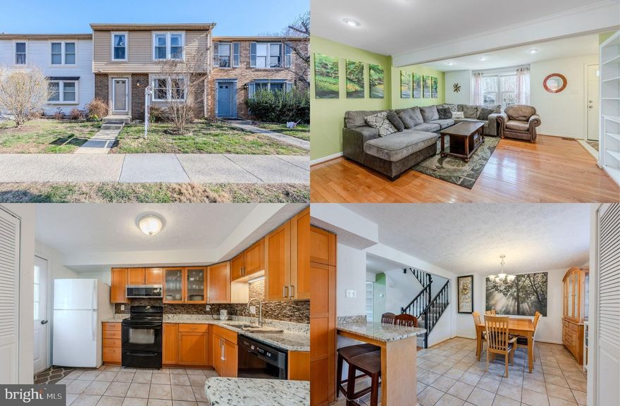 Welcome to 4645 Brentleigh Ct, a beautifully maintained and updated 3-bedroom, 2.5-bath "Potomac" model townhome nestled in the desirable Brentleigh community of Annandale. Offering just under 2,000 square feet, this lovely home provides ample space and thoughtful updates throughout. Move-in ready with major upgrades: Roof (2024), HVAC (2022), patio (2023), granite countertops & backsplash (2023), and so much more! The fenced backyard with a stone patio and shed is perfect for outdoor entertaining and relaxation. Two reserved parking spaces (#29), plus additional spaces available via a lottery system add convenience. ****** Inside, the main level boasts a bright and open layout, with a spacious living room boasting a box window area that fills the space with natural light highlighting rich hardwood flooring, built-in bookcases, and recessed lighting. The modern kitchen with an abundance of sleek cabinetry is sure to please with its gleaming granite countertops, a stylish backsplash, new undermount sink & pull down faucet (2023), and a new microwave (2024). A chic powder room renovated in 2025 rounds out the main level. ****** Upstairs, you’ll find a light filled primary suite with a walk-in closet and a new granite topped vanity and toilet (2025) in the en-suite bath. Two additional bright and cheerful bedrooms share access to the well-appointed hall bath. ****** The versatile finished lower level includes two separate rooms—ideal for a family room, home offices, den, or guest spaces—plus a cozy wood-burning fireplace (cleaned in 2020) for added warmth and charm invites you to relax and unwind. A laundry/utility room with front loading washer & dryer (2019) provides storage space, and additional updates include added recessed lighting in the basement, and a water pressure regulator. ****** Commuter-friendly location with quick access to I-495, Little River Turnpike, and Route 236—just minutes from Tysons Corner, Mosaic District, and Washington, D.C. Nearby bus routes connect to the Dunn Loring and Van Dorn Metro stations, making public transit a breeze. Convenient access to grocery stores, shopping centers, and top-rated restaurants in Annandale, Springfield, and Falls Church. Nature lovers will enjoy Indian Run Stream Valley Park adjoining the neighborhood, and outdoor enthusiasts can take advantage of nearby Mason District Park with sports fields, playground, tennis court, nature trails, picnic area, amphitheater, off lease dog park, and farmer’s market. Don't miss this fantastic opportunity to own a home with enduring value in a prime Annandale location with unbeatable commuter access and modern comforts!