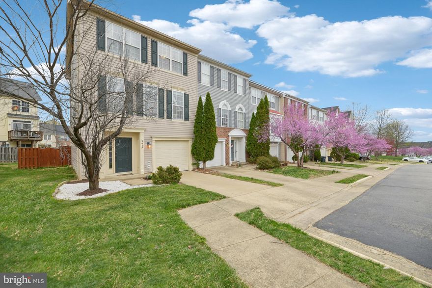 Beautiful end-unit townhouse with a bright, open floor plan featuring gleaming hardwood floors and soaring 9-foot ceilings throughout. The modern kitchen flows seamlessly into a spacious family room, which opens to a large deck—perfect for entertaining—with stairs leading to a fully fenced backyard.

Upstairs, the impressive primary suite boasts a generous walk-in closet and a remodeled en-suite bathroom complete with an oversized shower and soaking tub accented with elegant marble finishes. For added convenience, the washer and dryer are located on the upper level near the bedrooms.

The fully finished walkout basement offers a large rec room, ideal for a home theater, home office or gym. This home features a new A/C unit and furnace (both installed in 2024), a water heater (2020), and an upgraded roof (2020).

Located just minutes from Stonebridge at Potomac Town Center, enjoy easy access to Wegmans, the Apple Store, REI, dining, and more. Commuters will love the close proximity to I-95 and the VRE (Virginia Railway Express) station for a smooth, stress-free commute. Floorplan is available.