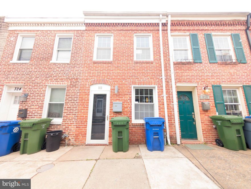 Nestled in the vibrant community of Upper Fells Point, this charming 2-bedroom, 1.5-bathroom townhouse blends historic character with modern convenience—perfect for anyone seeking a cozy, functional urban retreat. Natural light pours in through skylights on the second level, creating an inviting atmosphere that makes it easy to unwind at the end of the day.
Inside, you’ll find a sunken jacuzzi tub in a Mediterranean-inspired bathroom, a deck located off the primary bedroom, second-floor laundry, Brazilian cherry solid-wood floors on the main level, granite and butcher-block countertops, and like-new appliances (including a new microwave). Major updates were completed in 2021, including the roof, water heater, and furnace. This home has been well cared for and thoughtfully maintained. A true hidden gem, it’s centrally located just a block from Patterson Park and a few blocks from the heart of Fells Point, Canton, Butcher’s Hill, and Harbor East, with local shops, cafés, restaurants, and neighborhood events all within easy reach. Schedule your showing today and experience the best of Upper Fells Point living.