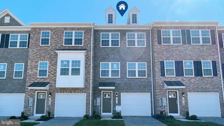 1810 Blythe Way is an attractive new 3 level townhome with full brick front in Winchester, VA for November move-in. Our modern Adams floorplan features a 1-car garage, and along with a bedroom and full bathroom on the first floor. Stained Oak stairs lead you to the main level with LVP Floors.  The kitchen is equipped with beautiful Quartz countertops, white cabinets, and stainless-steel appliances. The upper floor offers 3 bedrooms including a spacious owner's suite with a private bath and large walk-in closet and a convenient bedroom level laundry.
Abrams Crossing at Meadow Branch features a fully walkable location and offers convenient access to I-81 and all major commute routes. It's close to shopping, restaurants, and Winchester Medical Center. Featuring America's Smart Home, D.R. Horton keeps you close to the people and places you value most. Simplify your life with a dream home that features hands-free communication, remote keyless entry, video doorbell, and so much more! It’s a home that adapts to your lifestyle. And with D.R. Horton's simple buying process and ten-year limited warranty, there's no reason to wait.  Up to $6,500 total closing cost is tied to the use of DHI Mortgage. *Photos, 3D tours, and videos are representative of plan only and may vary as built.*
