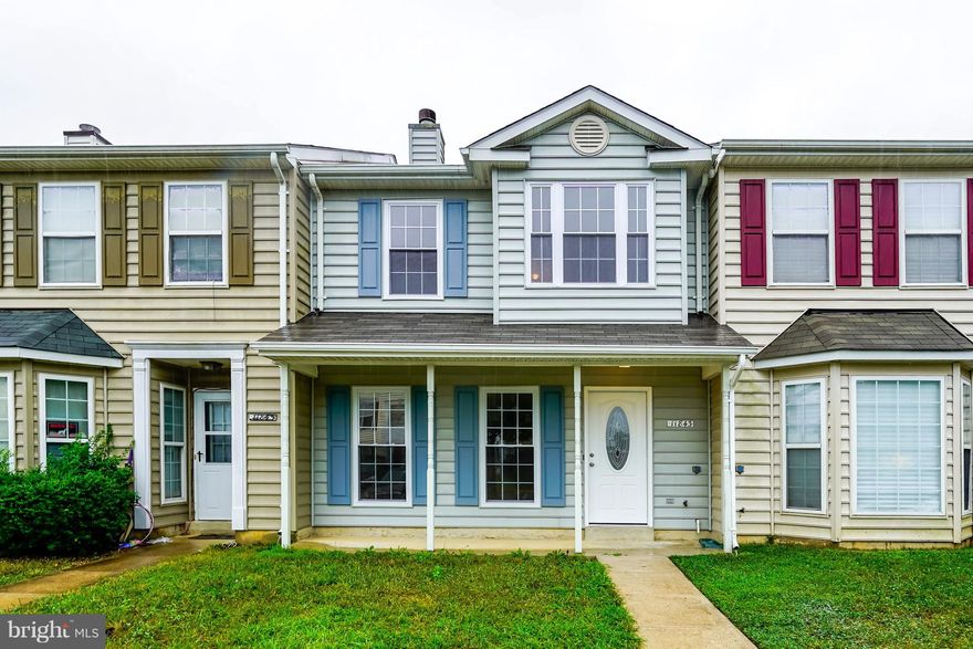 One of the biggest townhouses in the subdivision: 1584 Sq. ft of living area. 3bed/2.5bath. Tastefully remodeled. New gourmet kitchen. NEW SAMSUNG appliances,granite counter tops. NEW CABINETS. NEW BATHROOMS wi high end tiles, new vanities. Wood burning fireplace. Recess LED lights on main. NEW HARDWOOD floors. New carpet on upper level.NEW WINDOWS. NEW ROOF.