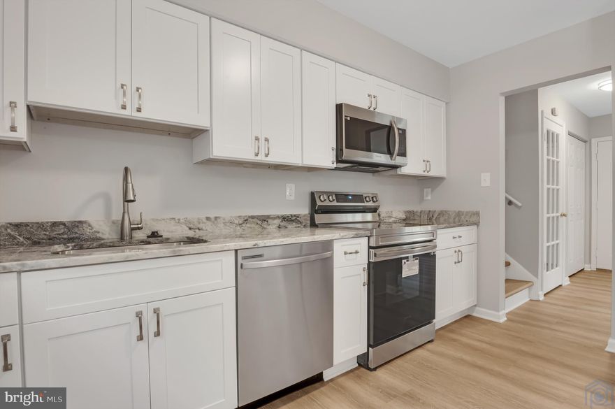 COME SEE THIS VERY BEAUTIFULLY REDONE PROPERTY THAT HAS IT ALL! WHITE KITCHEN CABINETS WITH GRANITE COUNTERTOPS AND VINYL FLOORING THROUGHOUT! DRIVEWAY PARKING AND OFF-STREET PARKING FOR GUESTS! HUGE FENCED-IN YARD FOR PRIVACY! MASTER BEDROOM WILL HOLD A KING-SIZE BED! THE BASEMENT HAS A SIDE ENTRANCE! PLENTY OF SPACE TO TURN THAT HALF BATH INTO A FULL ONE FOR A FUTURE NEED! DECK FOR GRILLING AND SO MUCH MORE! 650 CREDIT SCORE AND 108,000 YEARLY INCOME and pets case by case!