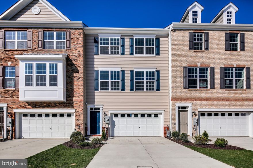 3 Bedrooms, 2 full baths, 2 half baths, end unit, light filled amazing open floor plan, gorgeous kitchen with large peninsula & island. All closing paid with up to 3.1% w/ preferred lenders! Too many upgrades to list! Close to I95, White Marsh, 20 min to Baltimore, Energy Star Certified - Partner of the Year! Exceptional clubhouse, pool, fitness center.