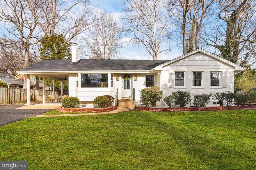 WATERFRONT!! Discover the perfect blend of modern luxury and tranquil waterfront living on this 0.42-acre lot along Little Hunting Creek. Designed with an open floor plan, this 4-bedroom, 3-bathroom home offers seamless flow and expansive water views, making it an entertainer's dream.<BR><BR>Every detail has been carefully considered in this full renovation, from refinished original hardwood floors to fresh paint and new light fixtures throughout. The kitchen has been completely transformed with stylish cabinetry, countertops, and appliances, while the bathrooms boast sleek, modern updates.<BR><BR>The lower level enhances the home’s versatility with luxury vinyl plank flooring, a spacious family room, a flex space ideal for an office, gym, or playroom, and a newly added bedroom with a full bathroom and egress window. A new electrical panel and a robust French drain and sump pump system provide peace of mind.<BR><BR>Outside, the waterfront lot offers the option to add a private dock, granting easy access to Little Hunting Creek for kayaking, fishing, or simply soaking in the serene views. This home is the perfect combination of style, functionality, and natural beauty — ready to move in and enjoy!