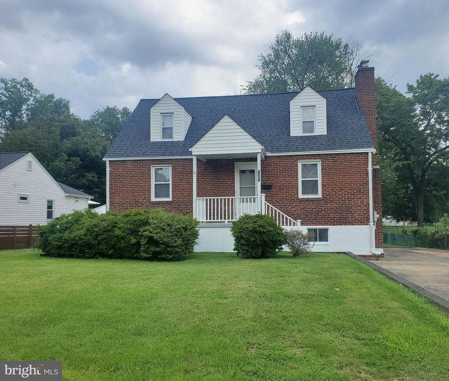 Charming with tons of character, 3BR/3BA Cape Cod on large lot close to 495/50, minutes to Mosaic District. Main floor features living room with fireplace, dinning room, kitchen and a large sunny family room addition with direct access to beautiful deck over looking huge fully fenced in backyard.  Two good sized bedrooms and full bath also on main floor.  Lower level includes large family room space with tons of storage, laundry room and third full bath.  Covered walk out patio, large storage shed and spacious driveway.