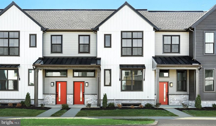 This 2-story townhome includes a 1-car, rear load garage, mudroom entry with built-in bench, and a patio for outdoor living. The first floor boasts 9’ ceilings and vinyl plank flooring. The kitchen is well equipped with stainless steel appliances, attractive cabinetry, and quartz countertops with a tile backsplash. The kitchen opens to a spacious dining area and adjacent to a sunny living room. The 2nd floor owner’s suite features an expansive closet, and a private bathroom with a double bowl vanity and 5’ shower. Across from the suite are 2 additional bedrooms, a full bathroom, and a convenient laundry room.